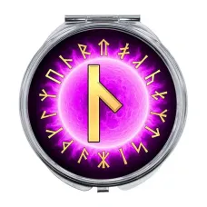 Складное зеркало Славянские руны Нужда ZER-0593