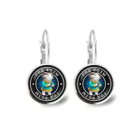 Серьги Восточный гороскоп - год Козы SEAP-0106