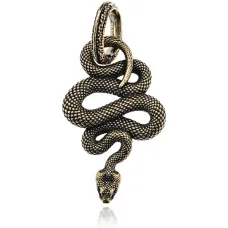 Подвеска для кулона или брелка Кобра, 5х2,5см BJK166