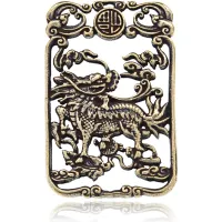 Подвеска для кулона или брелка Цилинь, 4,5х3см BJK171