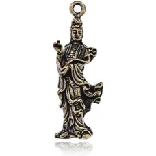 Подвеска для кулона или брелка Гуаньинь, 4х1см BJK176