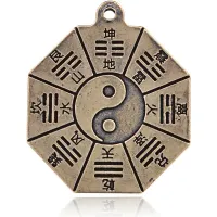 Подвеска для кулона или брелка Ба Гуа, 3,5х3см BJK178-01