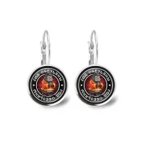 Серьги Восточный гороскоп - год Обезьяны SEAP-0107