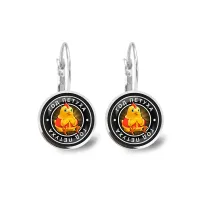 Серьги Восточный гороскоп - год Петуха SEAP-0108