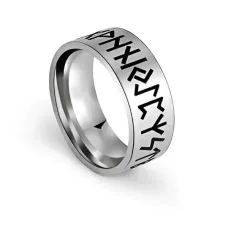 Руническое кольцо, размер 8 KL166-8