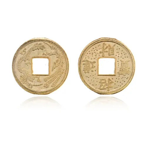 Китайская сувенирная монета Дракон, d.24мм MN013-24