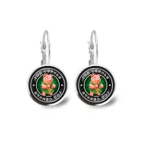 Серьги Восточный гороскоп - год Свиньи SEAP-0110