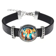 Кожаный браслет Славянские боги Хорс BSK2-0500