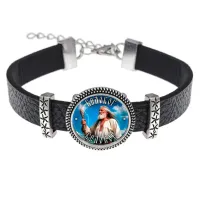 Кожаный браслет Славянские боги Белобог BSK2-0501