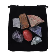Набор из 7 натуральных камней в мешочке STK002-08