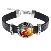 Кожаный браслет Славянские боги Яровит BSK2-0514