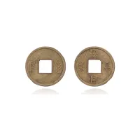 Китайская сувенирная монета, d.15мм MN014-15