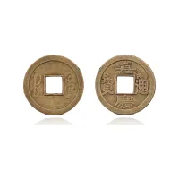 Китайская сувенирная монета, d.20мм MN014-20