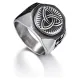 Кольцо Трикветр, цвет серебряный, размер 10 KL143-10