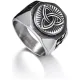 Кольцо Трикветр, цвет серебряный, размер 11 KL143-11