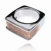 Кольцо, цвет медный, размер 19 UC025-19