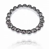 Кольцо одинарное, цвет серебряный, размер 17 UC040-17