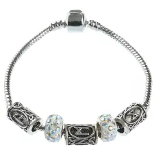 Рунический браслет Защита от сглаза, порчи, зла BSRE-026