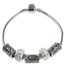 Рунический браслет Защитный барьер BSRE-036