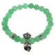 Браслет Ваджра с колоколом, нефрит, 8мм BSDT1-09