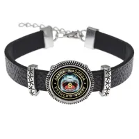 Кожаный браслет Акула бизнеса BSK2-0012