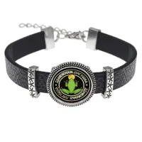 Кожаный браслет Денежная лягушка BSK2-0017