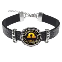 Кожаный браслет Знаки Зодиака - Весы BSK2-0030