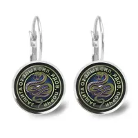 Серьги Змея SEAP-0134