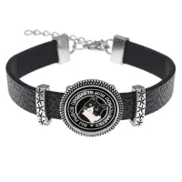 Кожаный браслет Красивое BSK2-0071