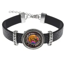 Кожаный браслет Энергосберегающий BSK2-0074