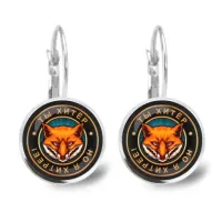 Серьги Лис SEAP-0140