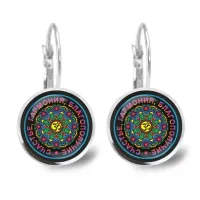 Серьги Мандала Ом SEAP-0141