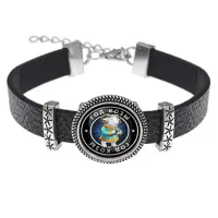 Кожаный браслет Восточный гороскоп - год Козы BSK2-0106