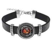 Кожаный браслет Восточный гороскоп - год Обезьяны BSK2-0107