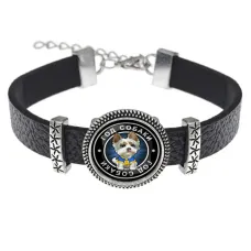 Кожаный браслет Восточный гороскоп - год Собаки BSK2-0109