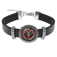 Кожаный браслет Любовь зла BSK2-0123