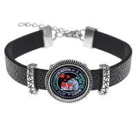 Кожаный браслет Для хорошего кота BSK2-0124