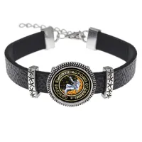 Кожаный браслет Покорителю высот BSK2-0131