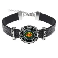 Кожаный браслет Глаз дракона BSK2-0132