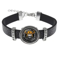 Кожаный браслет Один BSK2-0137