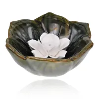 Подставка для благовоний Лотос, d.8см, керамика PBK051