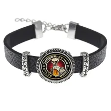 Кожаный браслет Вечно молодой, вечно пьяный BSK2-0158