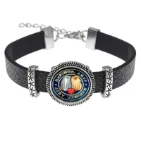 Кожаный браслет Мур-мур BSK2-0163