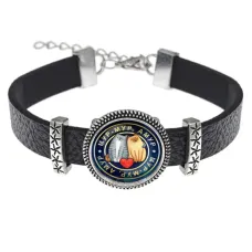 Кожаный браслет Мур-мур BSK2-0163