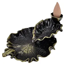 Подставка для благовоний Пуля Лягушка на кувшине, 4х8,5х12см, цвет бронзовый PBKS052-01