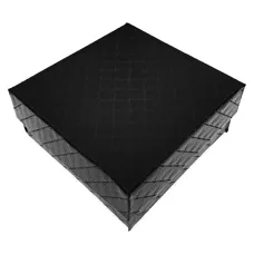 Коробка для бижутерии, 3х7х7см, цвет чёрный BOX015