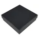 Коробка для бижутерии, 2,5х9х9см, цвет черный BOX020