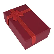 Коробка для бижутерии, 2,5х5х8см, цвет красный BOX021-07