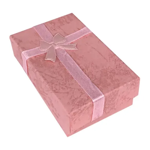 Коробка для бижутерии, 2,5х5х8см, цвет розовый BOX021-09