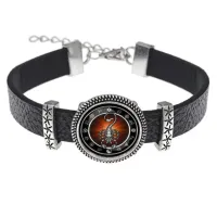 Кожаный браслет Скорпион BSK2-0211
